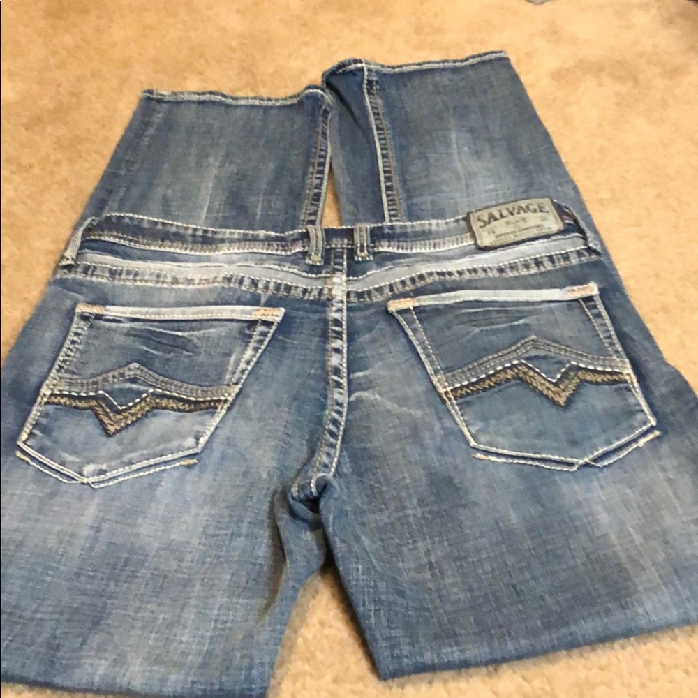 Men’s Buckle Salvage Jeans Bootcut